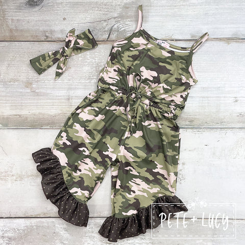 Camo Romper