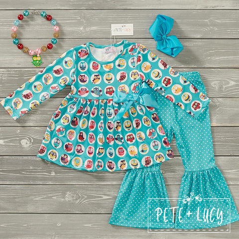 Vibrant Owl 2pc set